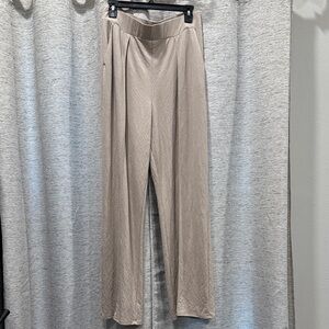 🚨2/$10🚨H&M Taupe Wide-Leg Pull-On Pants